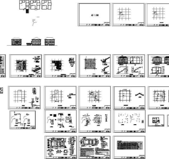 最近设计二层别墅施工图带效果图3D模型