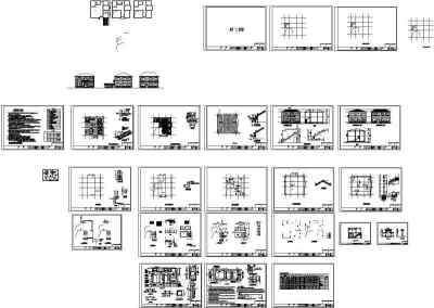 最近设计二层别墅施工图带效果图3D模型