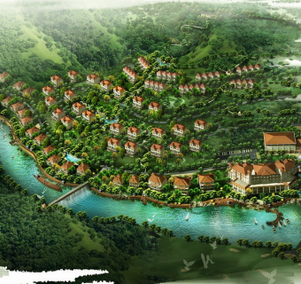 别墅区规划设计（带效果图）