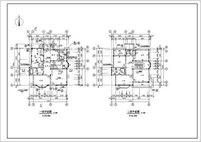 某三层小别墅建筑设计图纸3D模型