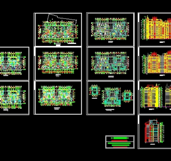某小高层住宅楼图纸