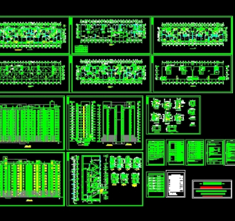 小高层住宅楼施工图