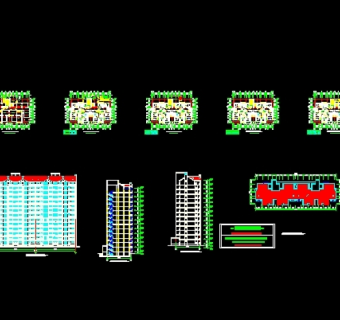 某高层住宅方案