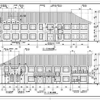 某地中小型商业场所建筑设计施工图3D模型