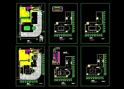 金海岸商业建筑方案图