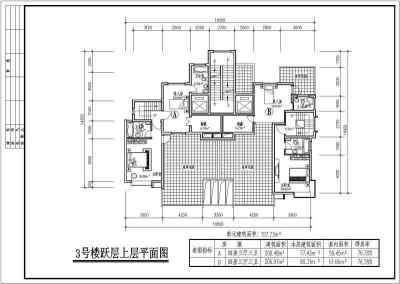 高层住宅户型图130个户型方案图合集