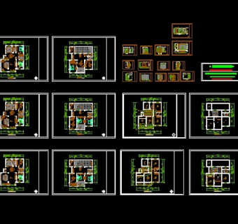 一套复式楼装修图