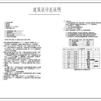 某实用型农村别墅设计cad建筑施工图