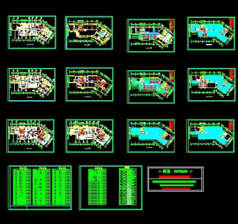 珠海航空有限公司综合楼室内装饰图