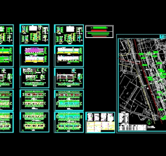 广东某乡村综合楼建筑图