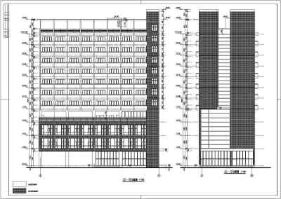 某地多层综合楼建筑设计施工图