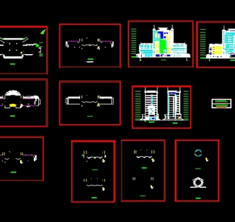 职业大学综合楼设计