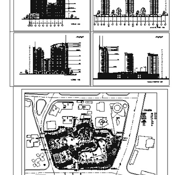 2018最新整理700套住宅小区民居区建筑规划设计方案图（超全）