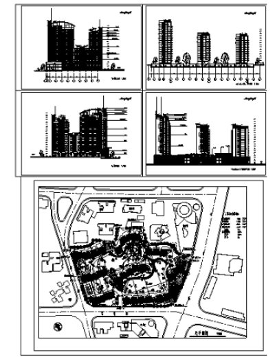 2018最新整理700套住宅小区民居区建筑规划设计方案图（超全）