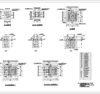 某地区马自达4S汽车专卖店钢结构cad设计施工图