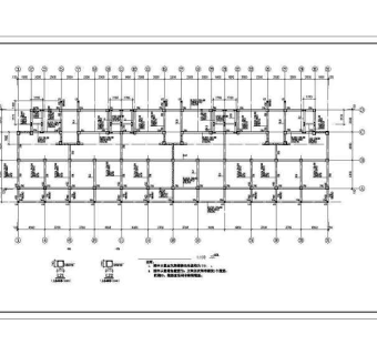 某地5层底框结构住宅楼结构施工图
