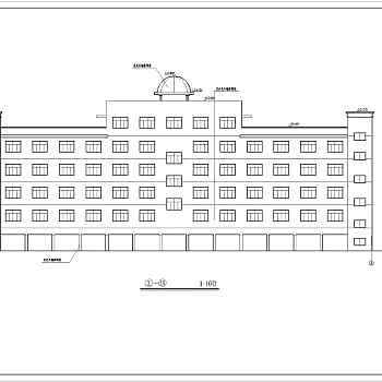 教学楼建筑施工图