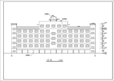 教学楼建筑施工图