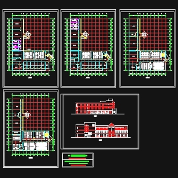 学校教学楼施工图