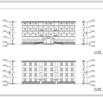 农村中学教学楼扩建工程全套建筑施工图