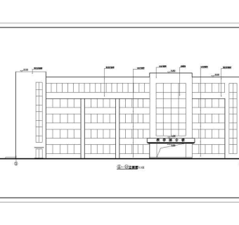 某中学五层综合教学楼建筑及结构设计施工图3D模型