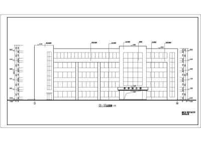 某中学五层综合教学楼建筑及结构设计施工图3D模型