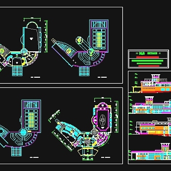 会所方案初步设计3D模型