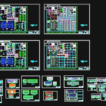 健身会所室内设计图3D模型