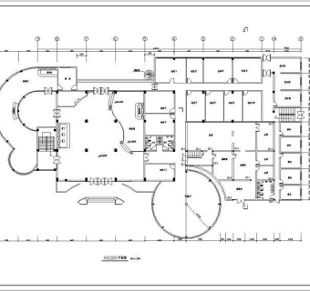 某地某高档休闲会所建筑设计方案图
