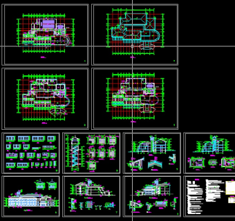 安徽白马山庄会所建筑设计