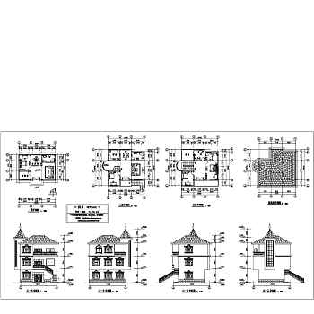 农村别墅设计图3D模型