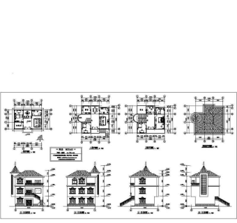 农村别墅设计图3D模型