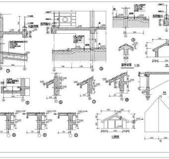 某三层私人小别墅结构设计施工图（含建筑设计）3D模型