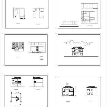 新农村建设一套小别墅3D模型