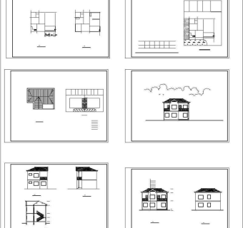 新农村建设一套小别墅3D模型