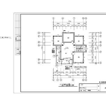 小别墅平面图3D模型