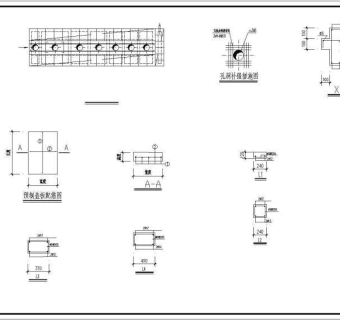 某项目生活污水处理工程结构竣工图