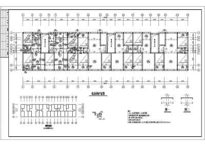 某地五层砖混结构住宅楼结构施工图