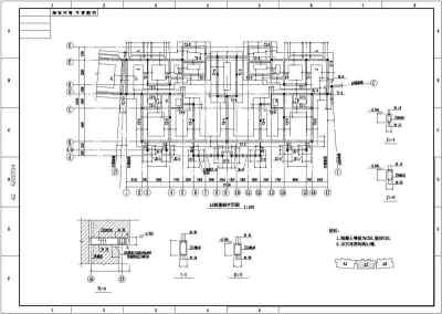 某地区六层砖混结构住宅楼设计施工图