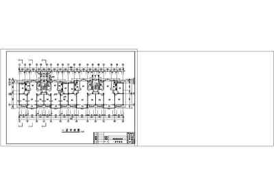 某框架结构住宅楼建筑设计cad全套施工图