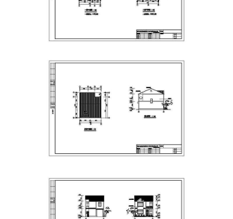 农村经典二层别墅户型设计图