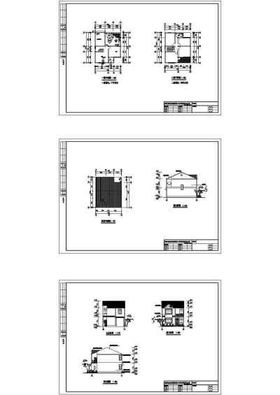 农村经典二层别墅户型设计图