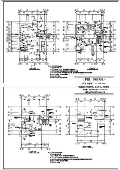 独立别墅户型图3D模型