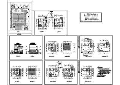 小别墅建筑图纸