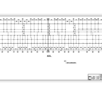 某六层物资局住宅楼砖混结构设计施工图
