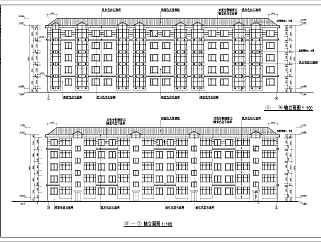 某小区五层砖混结构住宅楼建筑设计施工图