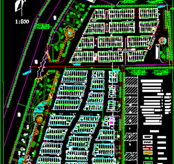 商业区景观规划图