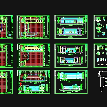 一栋某大学教学楼3D模型