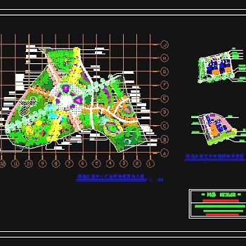 静逸佳园景观规划设计套图3D模型