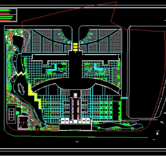 某学校景观规划设计图